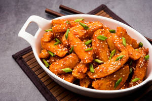 Honey Chilly Potato