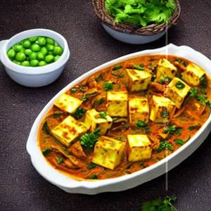 Matar paneer