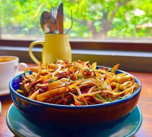 Tangy Flat Noddles-Chicken