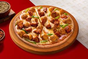 Double Chicken Feast Thin Crust Pizza