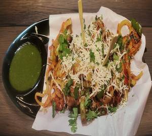 Peri peri chaap with cheese