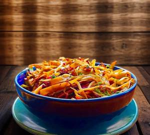 Tangy Flat Noodles -Prawns