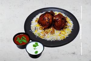 Chicken Fry Piece Biryani Single 