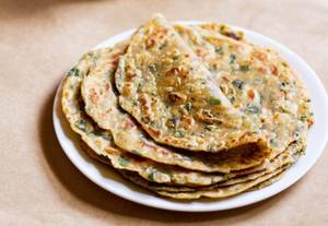 Methi Onion Paratha