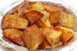 Aloo Tawa Chaat