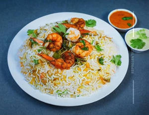 Prawns Biryani