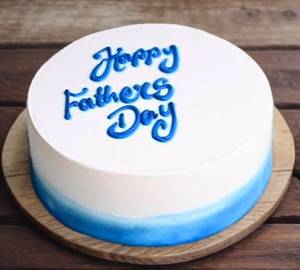 Lovely Father Day Vanilla Cake
