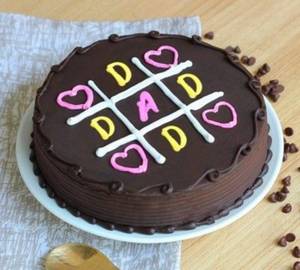 Love Non Day Choco Chips Chocolate Cake