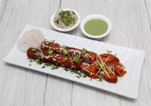 Chicken Seekh Kabab.