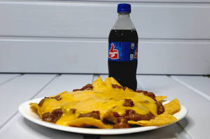 Nachos + Soft Drink (200 Ml)