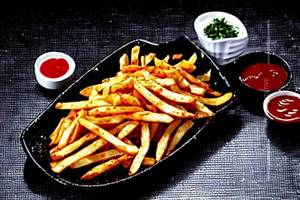 Cheesy Peri Peri French Fries