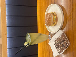 THREE IN ONE CHEESE BURGER MEAL