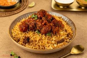 Veg Manchurian Biryani