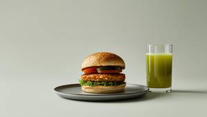 Chicken Regular Burger + Lime