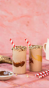 Roasted Hazelnut Milk Shake
