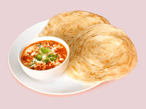 Porotta (4) + Paneer Butter Masala