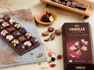 Open Secret - Dark Chocolate Bar with Visible Nuts & Berries