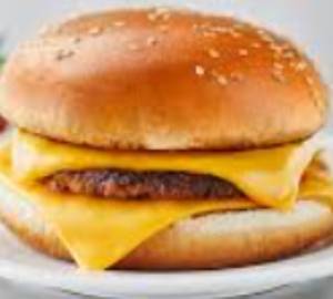 Cheese slieces burger