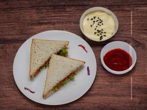 Cheese Chutney Sandwich Plain