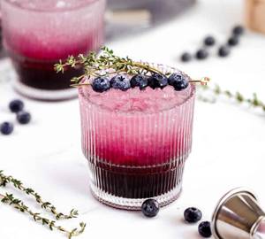 Blueberry mocktail