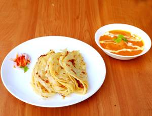 Porotta (6) + Butter Chicken Half (serves 2)