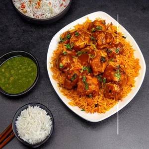 Chicken Manchurian Rice