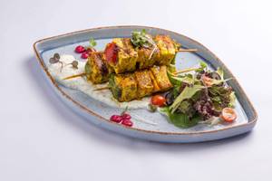 Moroccan Paneer Skewers