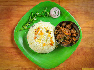 Ghee Rice + Beef Roast