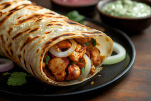 Paneer Tikka Roll 
