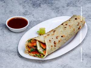 Double Omelette Double Chicken Roll