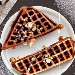 Hazelnut waffle                                                                                                                                                        