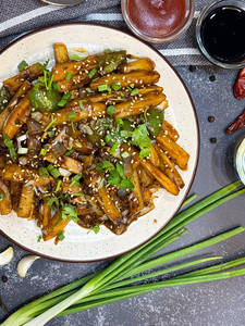 Honey Chilli Potato