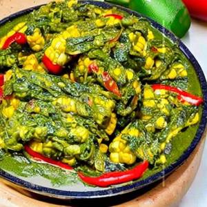 Corn Capsicum Palak