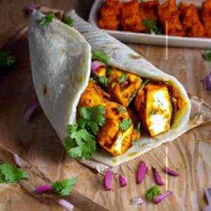 Paneer Bhuna Roll