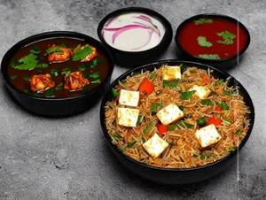 Paneer Manchurian Fried Rice