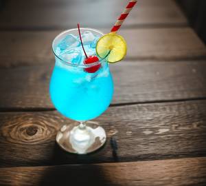 Blue mocktail