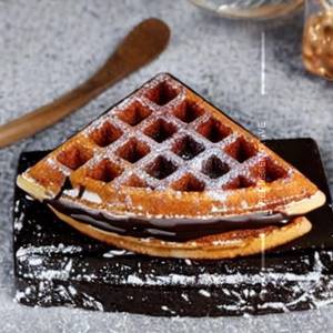 Milky way waffle                                                                                                                                                           