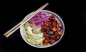 Teriyaki Paneer with Rice