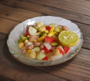 Chickpeas And Peanut Salad