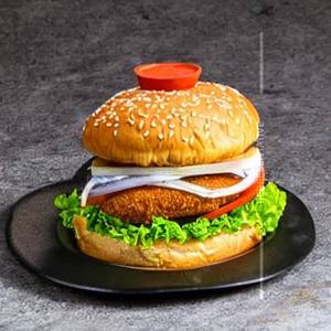Double Chicken Monster Stack Burger