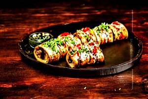 Mushroom BBQ Roll