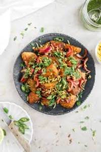 Aloo Tawa Chaat