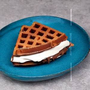 Nutella blast waffle                                                                                                                                                                       