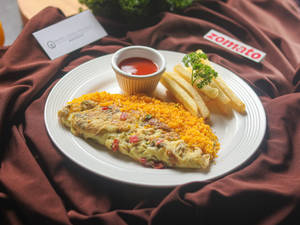 Cheddar Cheese Omelette