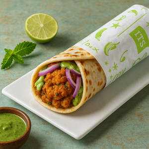 Aloo Tikki Wrap