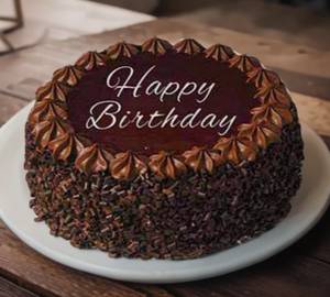 Eggless chocolate cake [1 pcs]