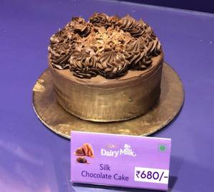 Cadbury dairy milk silk chocolate cake