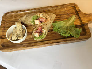 Thai Peanut Chicken Wrap