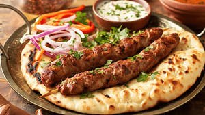 Chicken Seek Naan