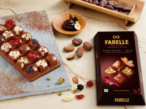 Open Secret - Milk Chocolate Bar with Visible Nuts & Berries